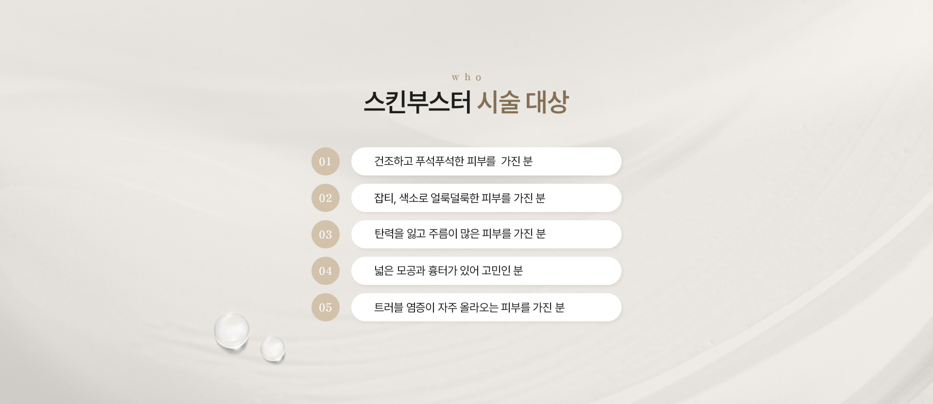 스킨부스터 대상